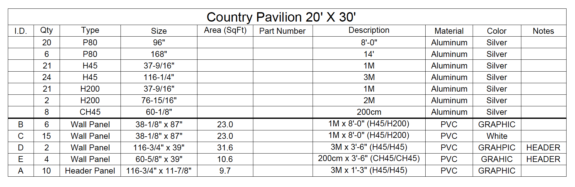 Country Pavilion B