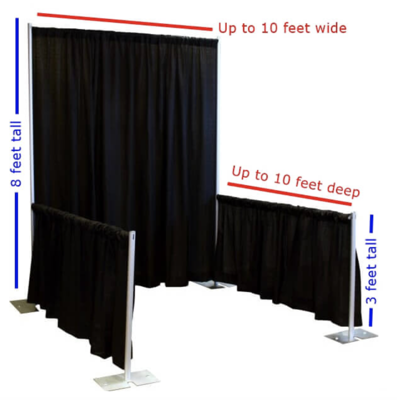 Drape Booth